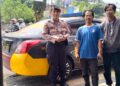 Berdialog Dengan Warga, Unit Samapta Polsek Cisaat Dialogis Berikan Himbauan Kamtibmas