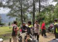 Patroli mobile rutin Polsek Kadudampit untuk mengantisipasi gangguan kamtibmas  di wilayah hukum polsek kadudampit