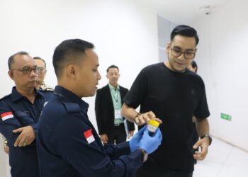 3 Pasangan Cawalkot Sukabumi Jalani Tes Bebas Narkoba