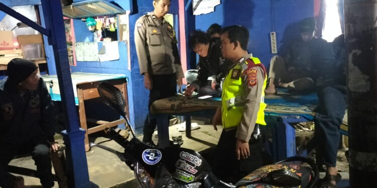 Patroli Strong Point Malam Hari Wujudkan Situasi Kamtibmas Yang Aman Dan Kondusif