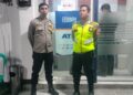 Polsek Sukalarang Patroli Malam Hari Kontrol ATM BRI Cegah Kejahatan Perbankan