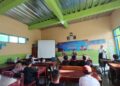 Panit Samapta Dan Bhabinkamtibmas Polsek Sukaraja Laksanakan Sambang Ke Sekolahan