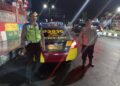 Polsek Cikole Rutinkan Giat Patroli Malam