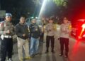 Kapolsek Kebonpedes Pimpinan Patroli KRYD di Pertigaan Ciseke Antisipasi Gukamtibmas Malam Minggu