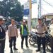 Sambangi Petugas Satpam, Sampaikan Himbauan Kamtimbas