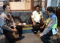 Polsek Cikole Laksanakan Patroli Malam Hari Dan Sambang Dengan Satpam