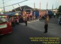 Giat Gatur Anggota Polsek Kadudampit Antisipasi Kemacetan dan rawan laka lantas
