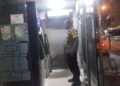 Personil Samapta Polsek Sukalarang Patroli Malam Hari Sambangi ATM BRI Cegah Kejahatan Perbankan