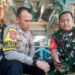 Sambangi Warga, Polisi dan TNI di Sukabumi Sampaikan Pesan Kamtibmas
