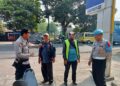 Sambangi Petugas Satpam, Sampaikan Himbauan Kamtimbas