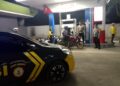 Polisi Sambangi SPBU Malam Hari, Sampaikan Pesan Kamtibmas