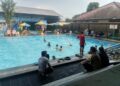 Bhabinkamtibmas  Polsek Lembursitu Sampaikan Himbauan Kamtibmas Pada Pengelola Dan Pengunjung