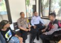 KRYD Patroli. Polsek baros sambangi Kemenhub terminal ciptakan rasa aman