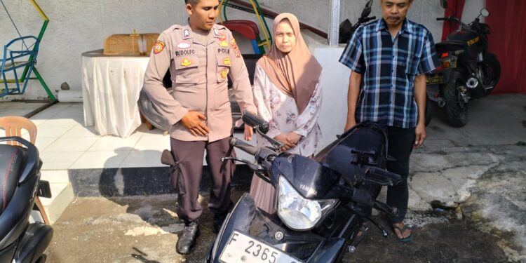 Ucapan Terimakasih, Polsek Baros fasilitasi penyerahan BB R2 ke pemilik kendaraan