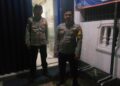 Personil Samapta Polsek Sukalarang Patroli Malam Hari Sambangi ATM BRI Cegah Kejahatan Perbankan