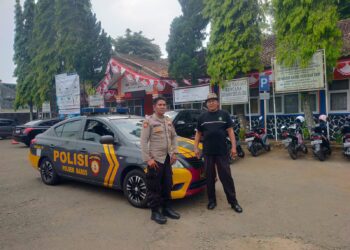 Patroli sambangi SDN CBM Baros Kencana sampaikan pesan kamtibmas