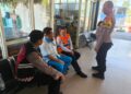 Cooling system patroli siang hari. Bhabinkamtibmas  sambangi Kemenhub terminal ciptakan rasa aman