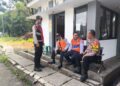 Sebar pesan kamtibmas polsek baros sambang terminal antisipasi Gangguan Kamtibmas