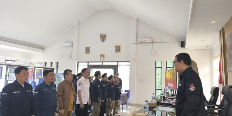 Rapat Pleno DPSHP. Kapolsek  Baros tingkatkan keamanan bersama PPK baros