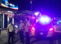 Personil Samapta Polsek Sukalarang Patroli Malam Hari Sambangi ATM BRI Cegah Kejahatan Perbankan