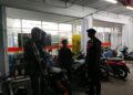 Intensifkan patroli malam hari. Polsek baros hadir ditengah  masyarakat.