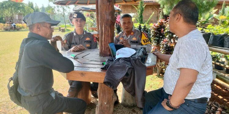 Polsek Sukaraja Melaksanakan Patroli di Tempat Wisata selama di sepanjang wilayah