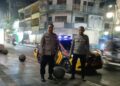 Unit Samapta Polsek Cikole Gelar Patroli Malam Antisipasi Gangguan Kamtibmas
