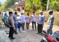 Bhabinkamtibmas Polsek Cireunghas Hadir Dan Laksanakan Pengamanan Pada Acara Resepsi Pernikahan Warga
