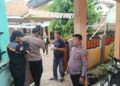 Pastikan berjalan kondusif. Polsek baros lakukan pengamanan Kompanye tertutup Paslon No.1 di Kp. Sudajaya