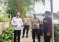 Kompanye tertutup Paslon No. 02 Rangkul warga Caringin Rw. 018. Polsek Baros laksanakan pengaman Preeventif