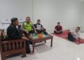 Jelang Pilkada Serentak 2024,  Polsek Baros Patroli Gudang Logistik KPU Kota sukabumi