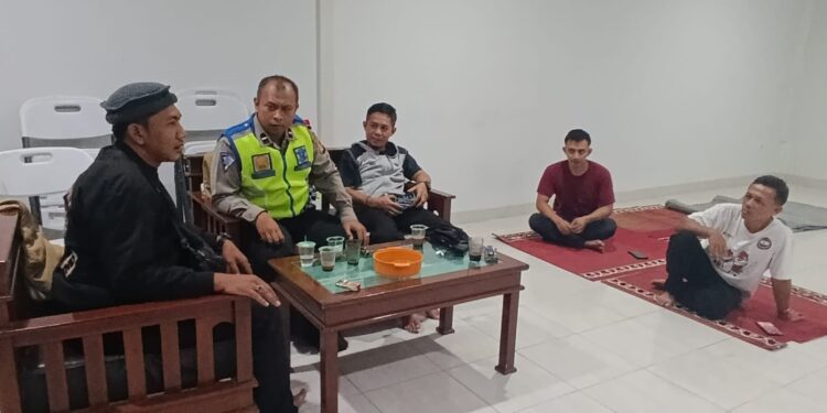 Jelang Pilkada Serentak 2024,  Polsek Baros Patroli Gudang Logistik KPU Kota sukabumi