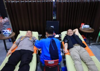 Hari Jadi Humas Polri Ke-73, Divhumas Polri Gelar Donor Darah Bersama Media