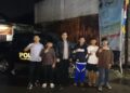 Ps. Kanit Binmas Polsek Kebonpedes Berikan Himbauan Kamtibmas Kepada Pemuda Yang Sedang Nongkrong
