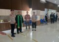 Personil Polsek Sukalarang Laksanakan Pengamanan Kebaktian Umum di Gereja GKI Penginjil Kota Sukabumi