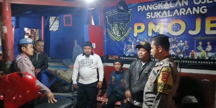 Patroli Strong Point Malam Hari Wujudkan Situasi Kamtibmas Yang Aman Dan Kondusif