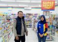Bhabinkamtibmas Polsek Kebonpedes Patroli Mini Market Berikan Himbauan Kamtibmas Agar Waspada Curanmor
