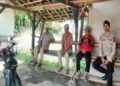 Unit Samapta Polsek Cireunghas Sampaikan Himbauan Kamtibmas Kepada Ojek Pangkalan