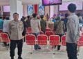 Personil Polsek Sukalarang Laksanakan PAM Ibadah Kebaktian di Gereja, Kristen Indonesia (GKI) Penginjil Kota Sukabumi
