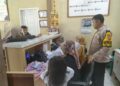 Wujudkan silaturahmi, Pelayan dan himbauan Bhabinkamtibmas Desa Parungseah BRIPKA DEDEN Z. ISKANDAR.