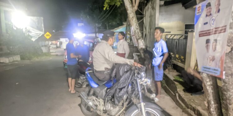 Polsek Kebonpedes Optimalkan Patroli Dialogis Lakukan Cooling System Jelang Pilkada Serentak 2024