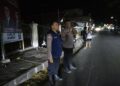 Antisipasi malam minggu, Polsek baros gelar patroli antisipasi malam minggu jaga Kondusifitas Pilkada serentak 2024