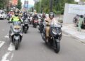 Ciptakan Kondusifitas Jelang Pencoblosan, Forkopimda Kota Sukabumi Lakukan Patroli Gabungan