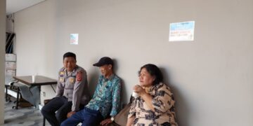Minggu Kasih, Polsek Cisaat  Berikan Pengamanan Ibadah Kebaktian Minggu Gereja GBI MNCC Sukabumi