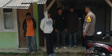 Antisipasi Gangguan Kamtibmas pilkada serentak Di wilayahnya, Polsek Gunungguruh Laksanakan patroli dialogis sambangi warga binaan