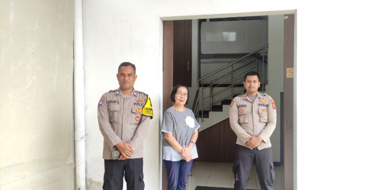Polsek Kadudampit Laksanakan pengamanan gereja GBI indokuring kota sukabumi