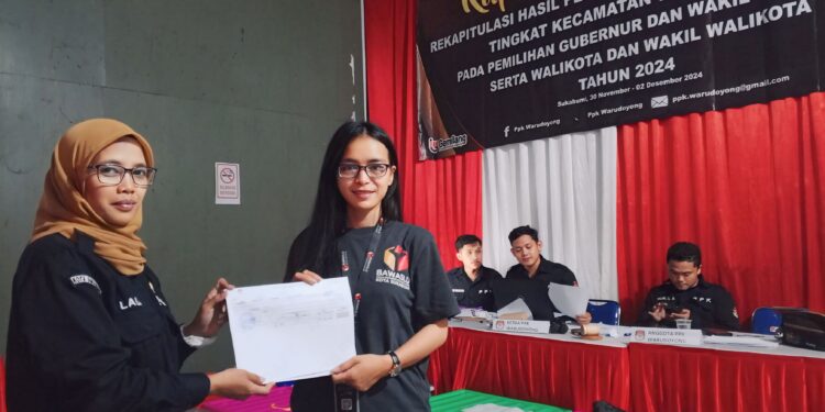 Hasil Rekapitulasi Ayep Zaki – Bobby Maulana Unggul di 7 Kecamatan di Kota Sukabumi