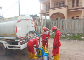 PMI Kabupaten Sukabumi Kirim Bantuan Air Bersih untuk Korban Banjir