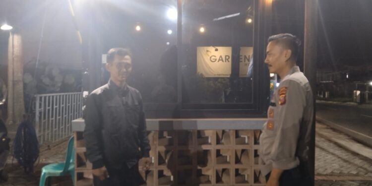 Patroli Malam, Unit Samapta Polsek Cisaat Tekan Kriminalitas dan Gangguan Kamtibmas