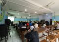 Polsek Sukaraja menghadiri kegiatan Sosialisasi dan Mitigasi Bencana di Aula